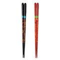 Night sky pattern chopsticks with chopstick rest